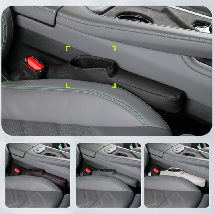 1pair Car Seat Storage Organizer Seat Anti Leakage Seam Fillers(Gray) - Seat Accessories by PMC TechLife | Online Shopping South Africa | PMC TechLife | Buy Now Pay Later Mobicred