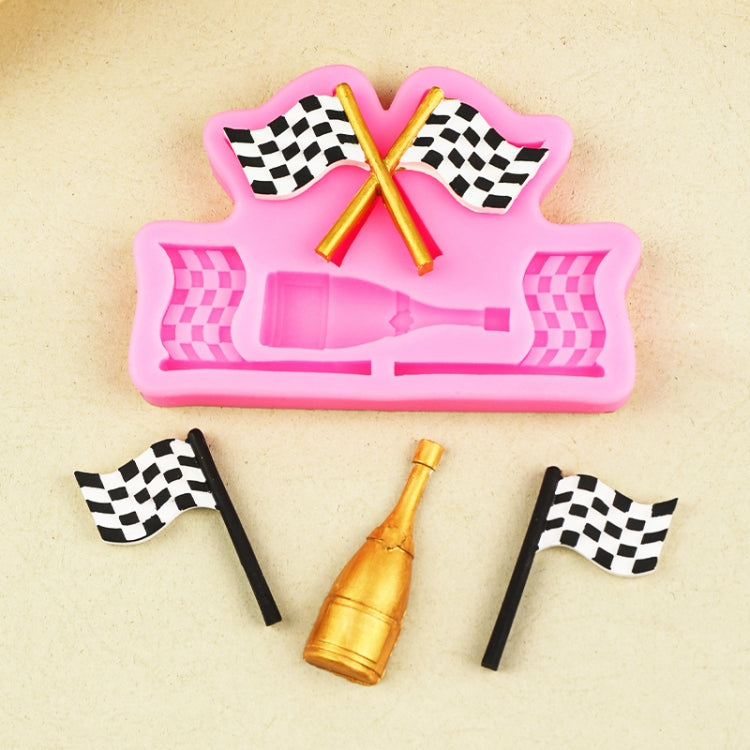 Sports Car Trophy Medal Tire Silicone Mold Glue Plaster Candle Baking Decorative Mold, Specification: A970 - free shipping - PMc TechLife - Order now!