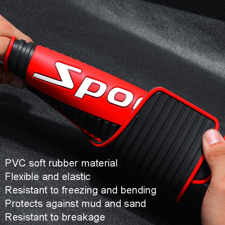 2pcs Car Tire Mud Flap Modification Plastic Anti-Splash Mud Flap, Style: Sports - Mudguards by PMC TechLife | Online Shopping South Africa | PMC TechLife | Buy Now Pay Later Mobicred