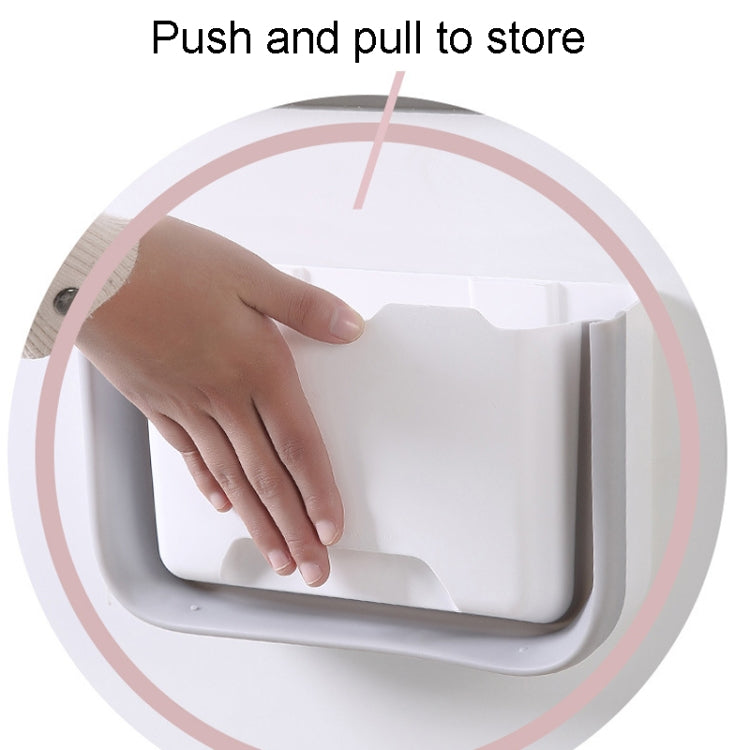 Foldable Car Bin Dual-Use Dustbin Organizer For Home And Car(Light Blue) - Stowing Tidying by PMC TechLife | Online Shopping South Africa | PMC TechLife | Buy Now Pay Later Mobicred