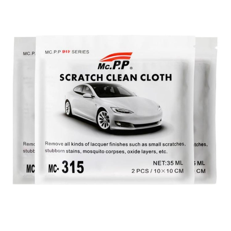 MCPP 2pcs /Pack Car Scratches Abrasive Cloth Automotive Scratch Removal And Repair Wipe(Gray) - Car washing supplies by MCPP | Online Shopping South Africa | PMC Jewellery | Buy Now Pay Later Mobicred