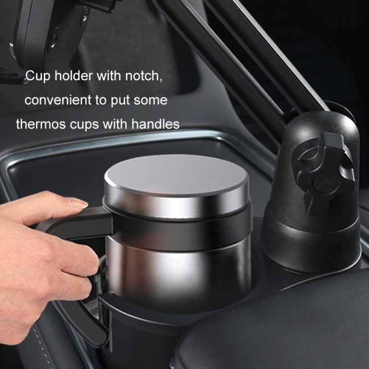 Car Centre Navigation Mobile Phone Holder 360 Rotating Water Cup Holder, Size: Large - Car Drink Holders by PMC TechLife | Online Shopping South Africa | PMC TechLife | Buy Now Pay Later Mobicred