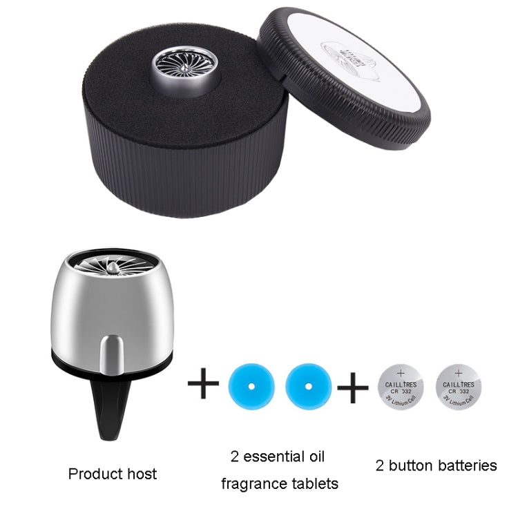 Car Fragrance Super Engine Car Air Conditioning Aroma Diffuser Outlet Ornament, Model: Golden Blue Light - Air Freshener by PMC TechLife | Online Shopping South Africa | PMC TechLife | Buy Now Pay Later Mobicred