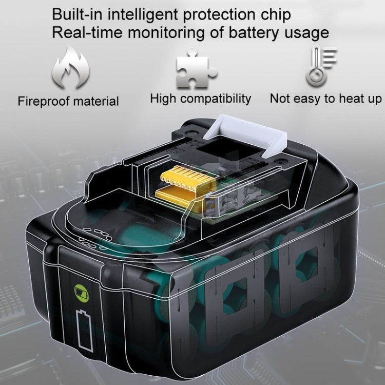 3000mAh For Makita BL1830 / BL1850 18V Cordless Power Tool Accessories Lithium Battery Pack - Electric Saws & Accessories by PMc TechLife | Online Shopping South Africa | PMc TechLife | Buy Now Pay Later Mobicred