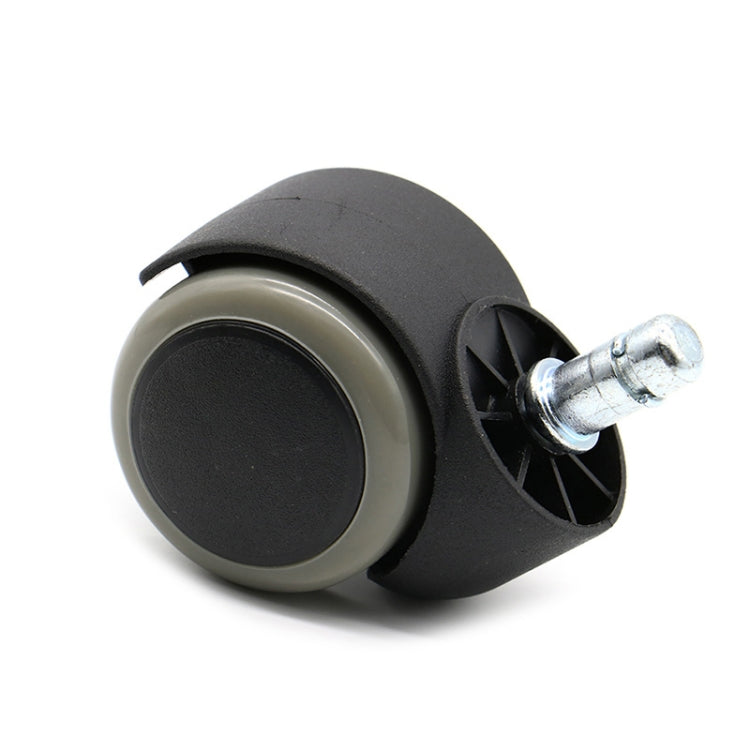 2 Inch 11 x 22mm Plunger Swivel Casters Chair Replacement Wheels(Gray) - Furniture Accessories by PMc TechLife | Online Shopping South Africa | PMc TechLife | Buy Now Pay Later Mobicred