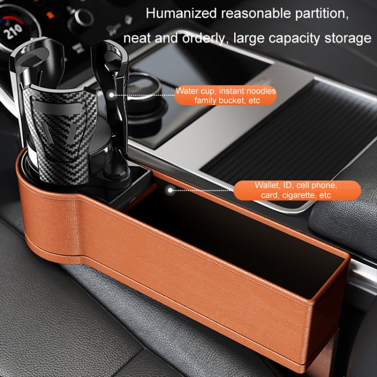 Car Seat Gap Storage Box Car Water Cup Holder Ashtray, Color: Left Beige - Stowing Tidying by PMC TechLife | Online Shopping South Africa | PMC TechLife | Buy Now Pay Later Mobicred