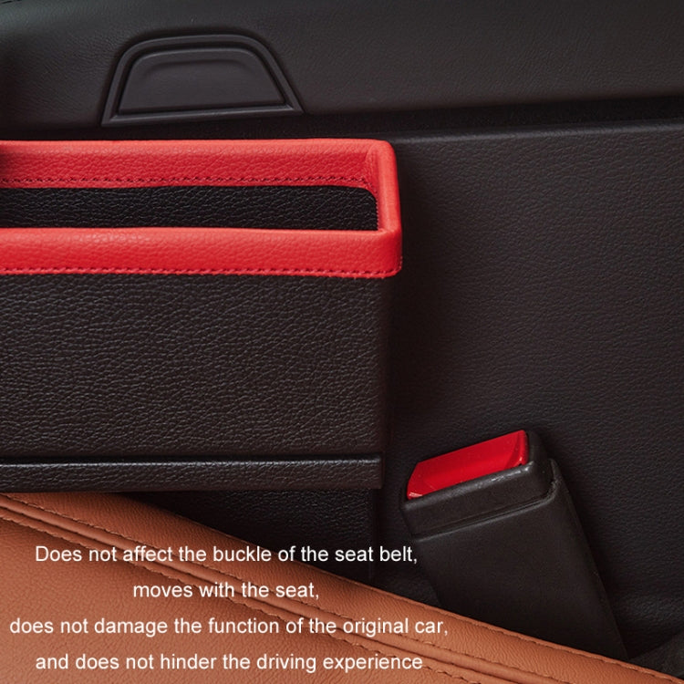 Car Seat Gap Storage Box Car Water Cup Holder Ashtray, Color: Right Black Red - Stowing Tidying by PMC TechLife | Online Shopping South Africa | PMC TechLife | Buy Now Pay Later Mobicred