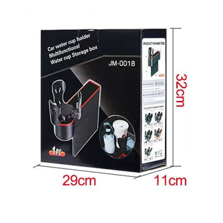 Car Seat Gap Storage Box Car Water Cup Holder Ashtray, Color: Right Black Red - Stowing Tidying by PMC TechLife | Online Shopping South Africa | PMC TechLife | Buy Now Pay Later Mobicred