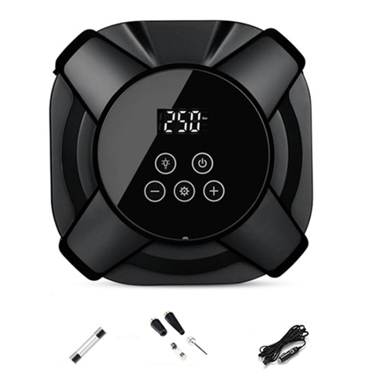 19 Cylinders Car Intelligent Digital Display Inflator Pump Portable Car Tire Pneumatic Engine(Black) - Inflatable Pump by PMC TechLife | Online Shopping South Africa | PMC TechLife