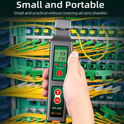 Komshine Fiber Optic Identifier Optical Cable Signal Direction Identifier With VFL Red Light 10mW(KFI-40V) - Fiber Optic Test Pen by Komshine | Online Shopping South Africa | PMC Jewellery