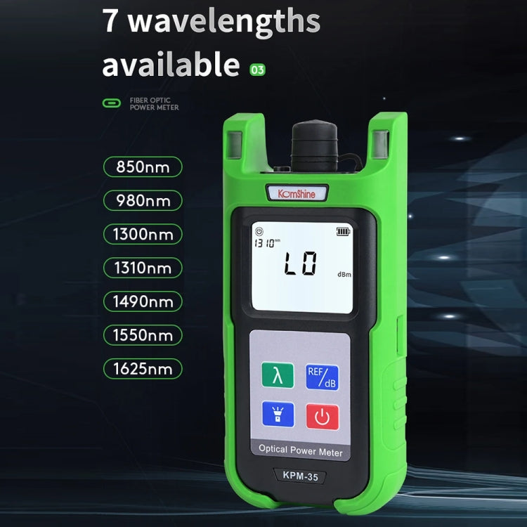 Komshine High-Precision Optical Power Meter Optical Cable Line Tester, Model: KPM-35-C/-50DBM to +26dBM - free shipping - PMC Jewellery - Order now!