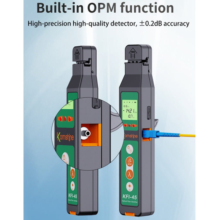 Komshine Optical Fiber Signal Direction Identification Instrument, Model: KFI-45-G - Fiber Optic Test Pen by Komshine | Online Shopping South Africa | PMC TechLife | Buy Now Pay Later Mobicred