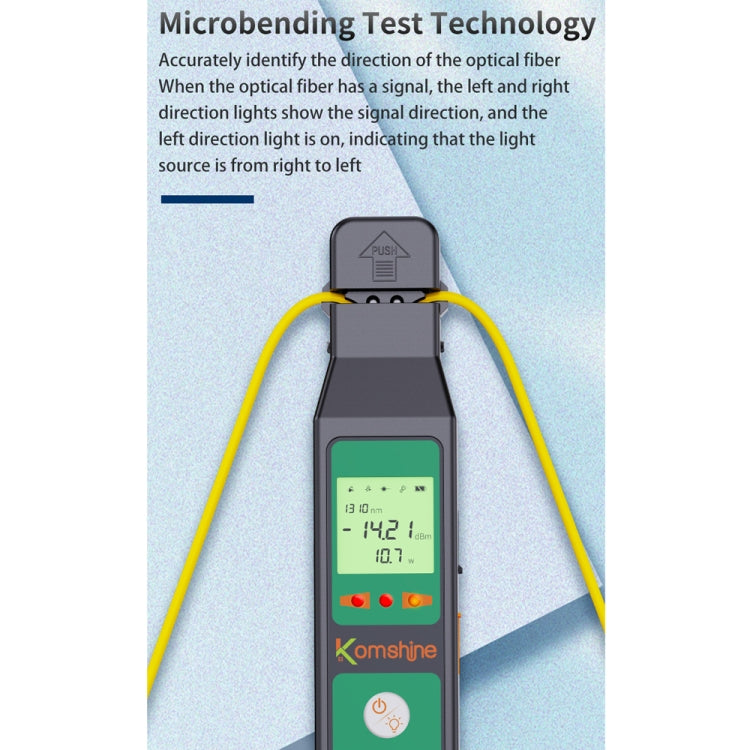 Komshine Optical Fiber Signal Direction Identification Instrument, Model: KFI-45-L - Fiber Optic Test Pen by Komshine | Online Shopping South Africa | PMC Jewellery | Buy Now Pay Later Mobicred