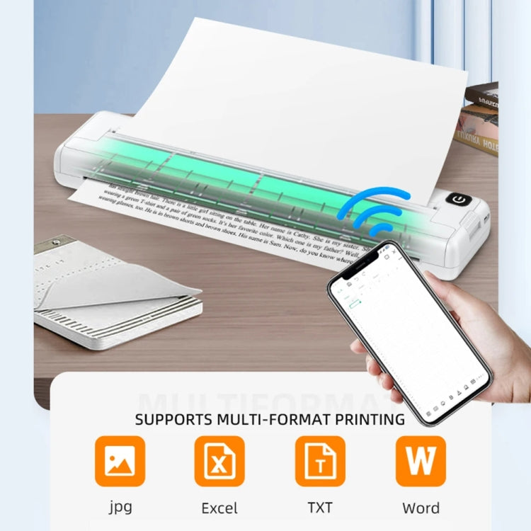 Small A4 Home Office Portable Inkless Printing Thermal Paper, Model: 200pcs Thermal Paper - Receipt Printers by PMC TechLife | Online Shopping South Africa | PMC TechLife | Buy Now Pay Later Mobicred
