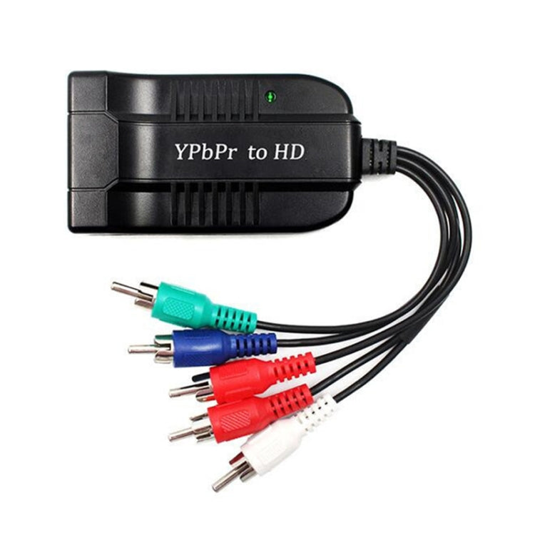 1080P Component To HDMI Adapter Cable YPbPr To HD Interface HD Converter(Black) - Converter by PMC Jewellery | Online Shopping South Africa | PMC Jewellery