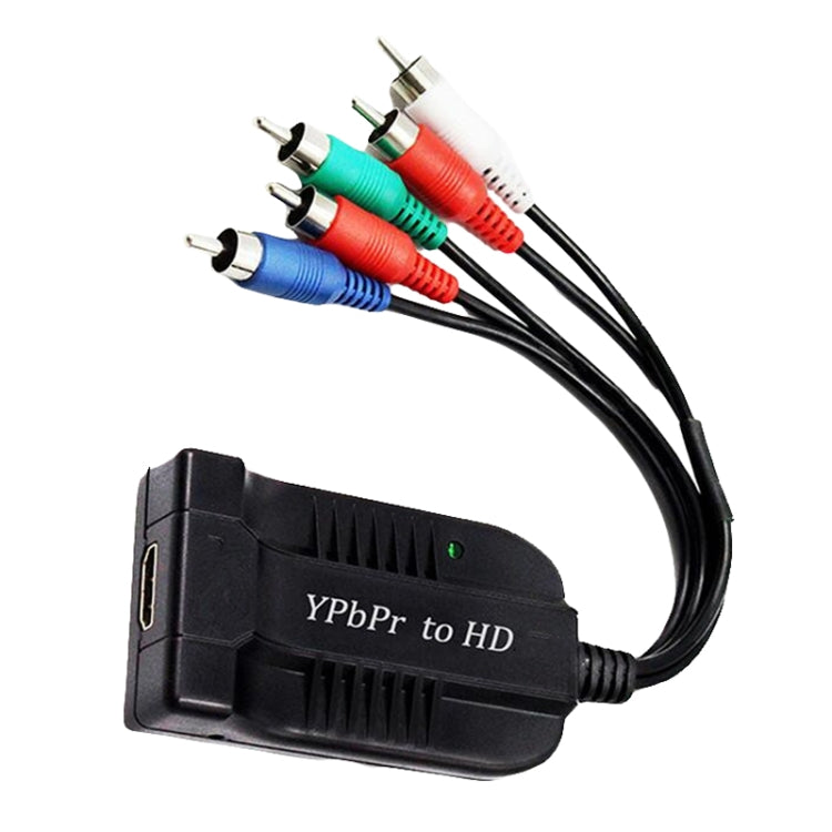 1080P Component To HDMI Adapter Cable YPbPr To HD Interface HD Converter(Black) - Converter by PMC Jewellery | Online Shopping South Africa | PMC Jewellery