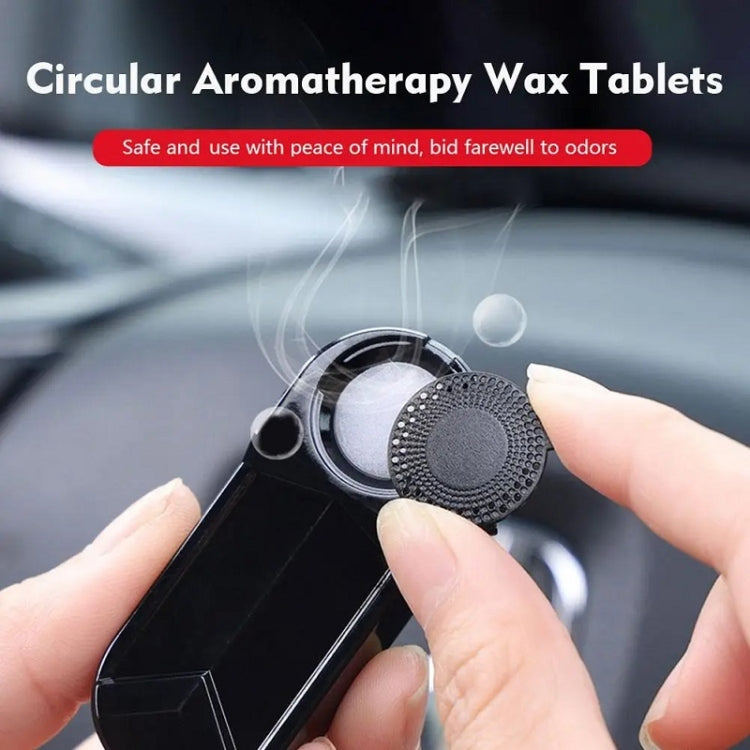 Car Solar Anti-Theft Alarm LED Warning Light With Aromatherapy(Blue Light) - Warning Lights by PMC TechLife | Online Shopping South Africa | PMC TechLife | Buy Now Pay Later Mobicred