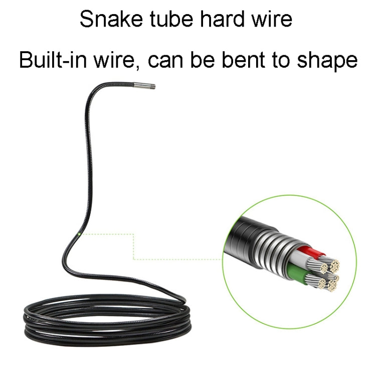 Teslong NTS500 5.5mm-3M Dual Lens 5 Inch Large Screen Industrial Pipe Borescope Industrial Inspection Tools - free shipping - PMC Jewellery - Order now!
