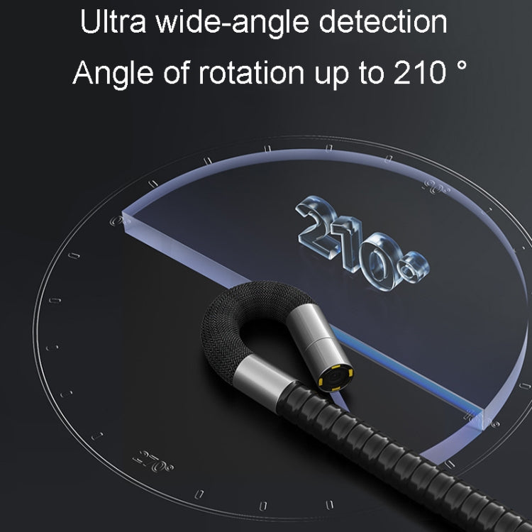 TESLONG TD500 8.5mm Lens HD 5 Inch Large Screen 360 Degree Dual Steering Borescope Industrial Components Overhaul - free shipping - PMC Jewellery - Order now!