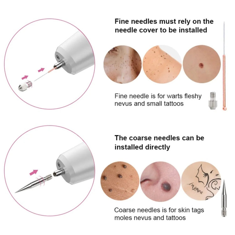 15 Gears Rechargeable Mole Spotting Pen Laser Beauty Instrument Spot Removal Magic Tool(Silver) - free shipping - PMC TechLife - Order now!