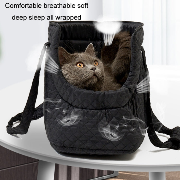 Pet Handbag Autumn And Winter Shoulder Cat Outing Bag, Color: Light Pink - Pet Storages & Bags by PMC TechLife | Online Shopping South Africa | PMC TechLife | Buy Now Pay Later Mobicred