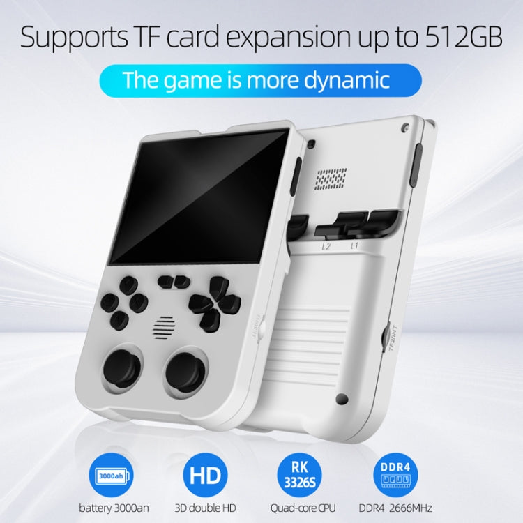 AMPOWN XU10 Handheld Game Console 3.5-Inch IPS Screen Linux System Portable Video Arcade 128G(Grey) - free shipping - PMC Jewellery - Order now!