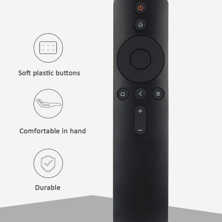 For Xiaomi Mi TV Voice Bluetooth Remote Control Replacement Parts(Black) - TV by PMc TechLife | Online Shopping South Africa | PMc TechLife | Buy Now Pay Later Mobicred