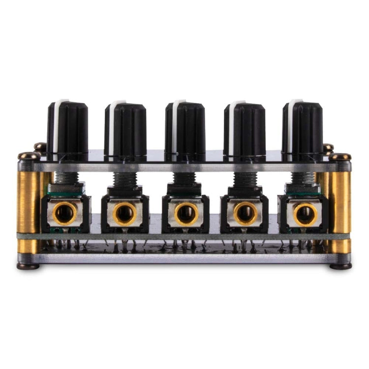 Portable 4-Way Stereo Line Passive Mixer Console(TX400) - Live Sound Effects Processors by PMC TechLife | Online Shopping South Africa | PMC TechLife | Buy Now Pay Later Mobicred