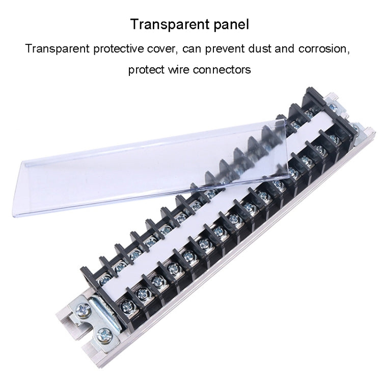 CHINT TD-1540 Terminal Block Rail Type Wiring Block Paralleling Wires Wire Connector - Booster Cable & Clip by CHNT | Online Shopping South Africa | PMC Jewellery | Buy Now Pay Later Mobicred