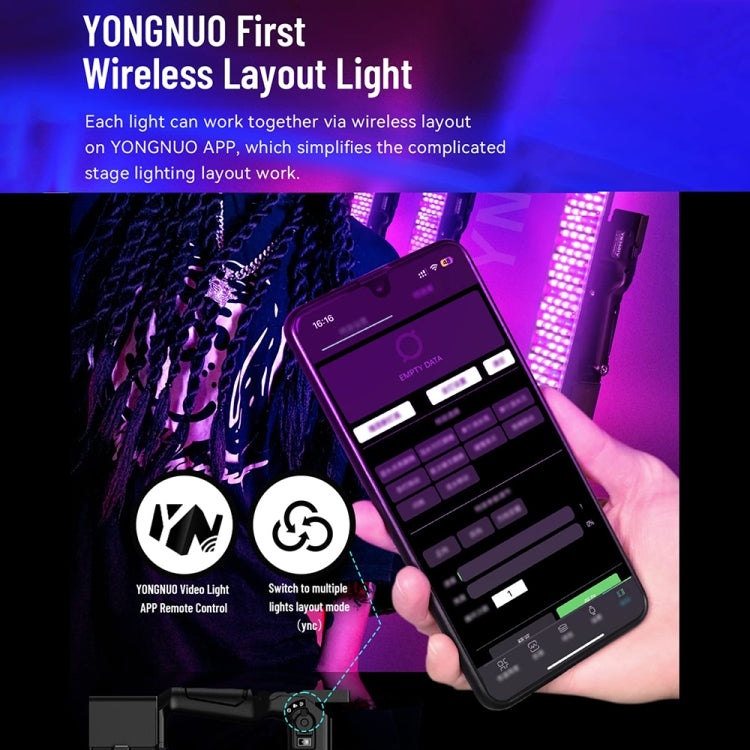 YONGNUO YN360IV 480 LEDs RGB APP Controlled Photography Fill Light, Spec: Standard - free shipping - PMC TechLife - Order now!