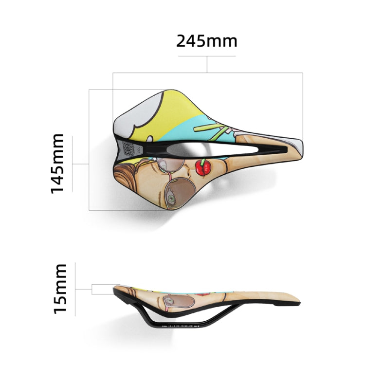 ENLEE E-ZD312 Bicycle MTB Saddle Cushion Super Soft Road Bike Saddle Pads, Model: F Model - Bicycle Saddle by ENLEE | Online Shopping South Africa | PMc TechLife | Buy Now Pay Later Mobicred