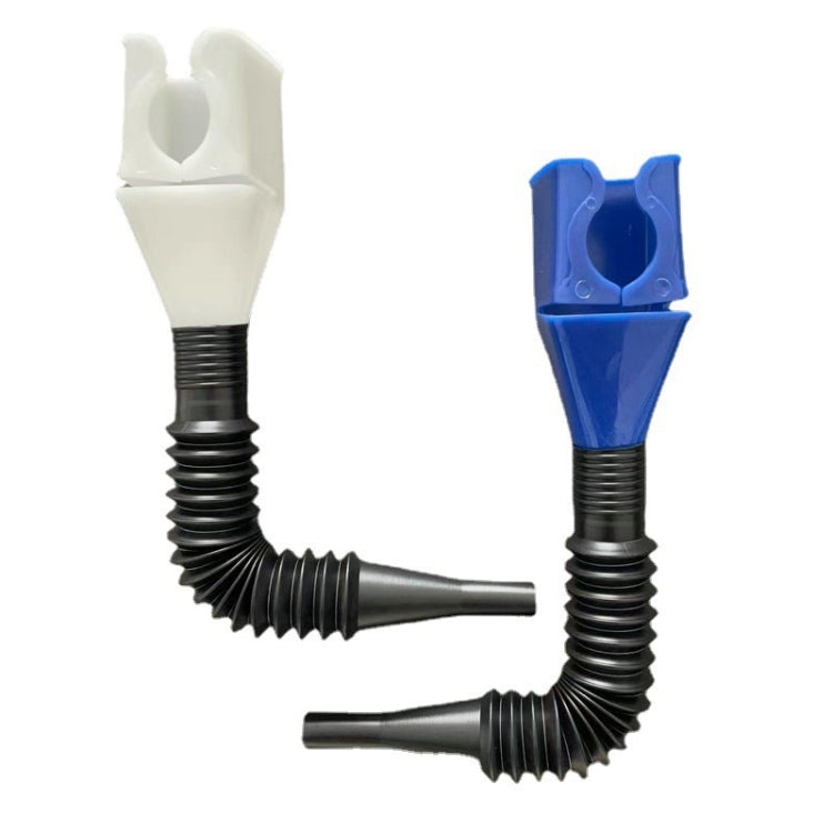 5pcs Plastic Refueling Funnel Portable Folding Telescopic Hose Hands-Free Bayonet(White) - Hand Tool Sets by PMC TechLife | Online Shopping South Africa | PMC TechLife | Buy Now Pay Later Mobicred