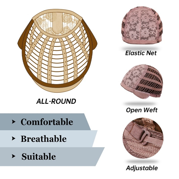 Women Full Bangs Bob Light Breathable Full Head Wig(Black Highlights Blue LC6229-2) - free shipping - PMC TechLife - Order now!