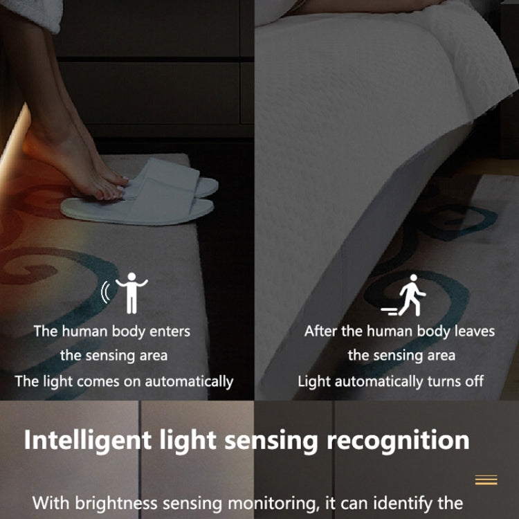 2m LED Body Sensor Flexible Light Strip Smart Sensor USB Light Strip(Warm White) - Sensor LED Lights by PMC TechLife | Online Shopping South Africa | PMC TechLife | Buy Now Pay Later Mobicred