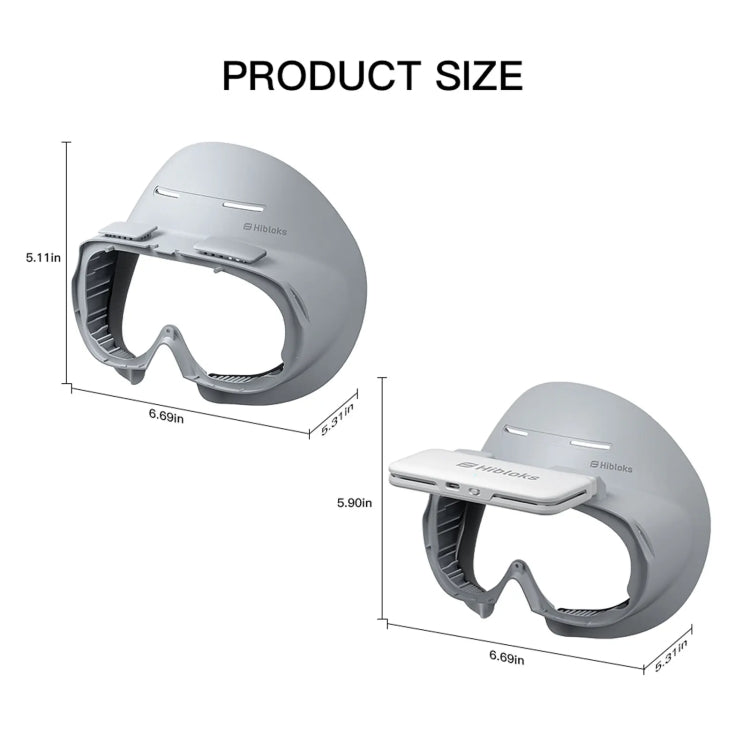 For PICO 4 Hibloks VR Glasses Face Cushion Widened Breathable Protector Pad, Spec: 1pc PU Cotton - free shipping - PMC TechLife - Order now!