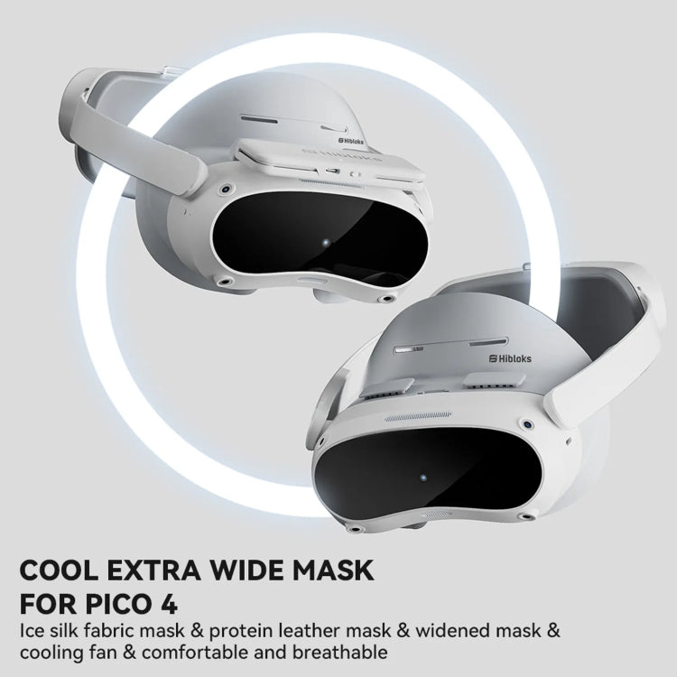 For PICO 4 Hibloks VR Glasses Face Cushion Widened Breathable Protector Pad, Spec: 1pc PU Cotton - free shipping - PMC TechLife - Order now!