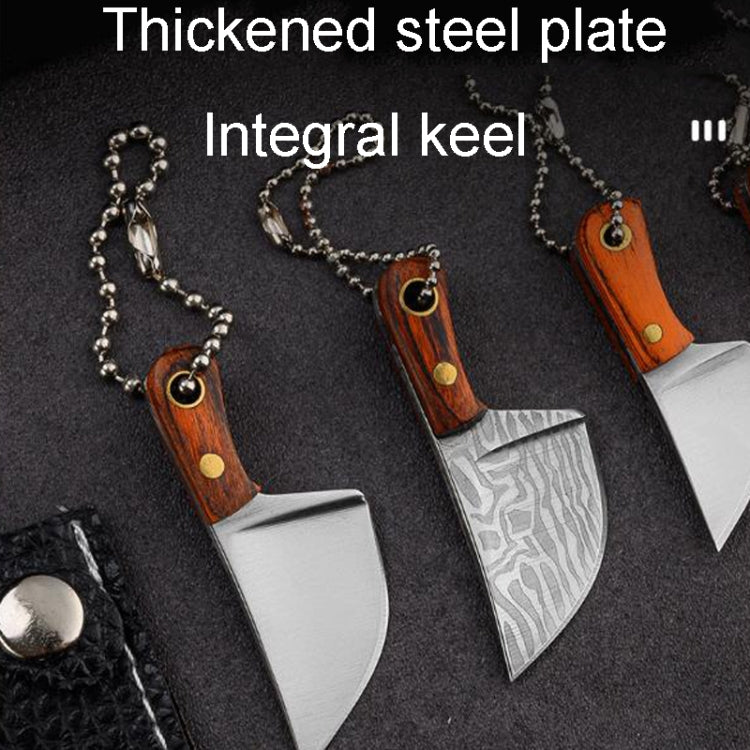 Mini Knife Keychain Portable Removal Express Pendant Accessory With Holster, Model: Axe Sanding - Burin &Cutting Knife by PMC TechLife | Online Shopping South Africa | PMC TechLife