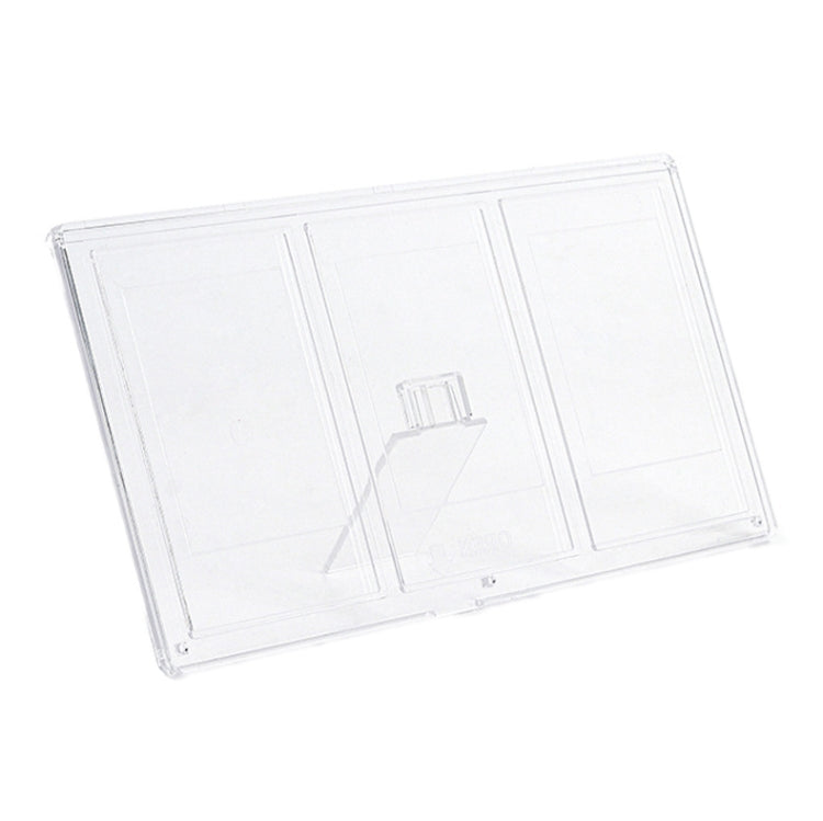 For Polaroid Mini Vertical Three-square PC Transparent Photo Frame(3 inch) - Photo Albums & Photo Frames by PMC TechLife | Online Shopping South Africa | PMC TechLife