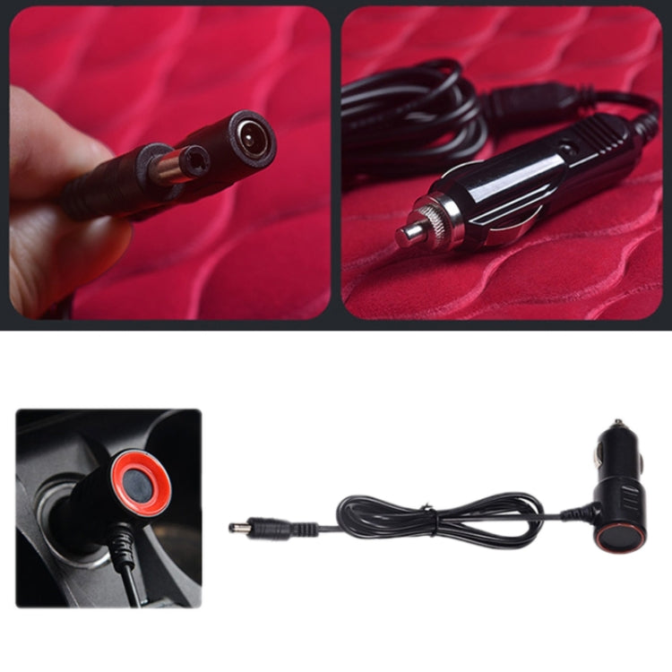 12V Car Winter Electric Heating Short Plush Seat Cushion, Color: Black - Seat Accessories by PMC TechLife | Online Shopping South Africa | PMC TechLife