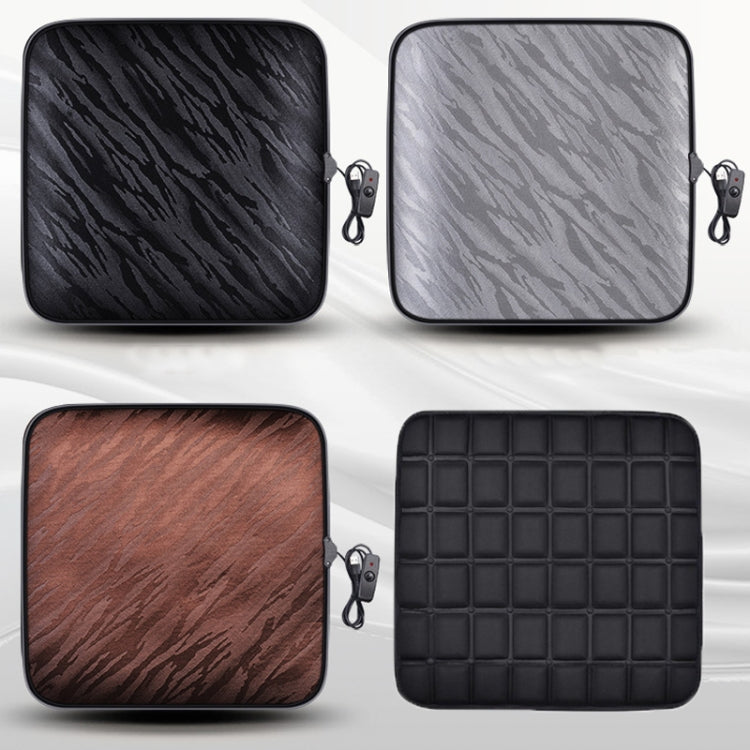 5V Car USB Interface Electric Heating Seat Cushion, Color: Gray - Seat Accessories by PMC TechLife | Online Shopping South Africa | PMC TechLife | Buy Now Pay Later Mobicred