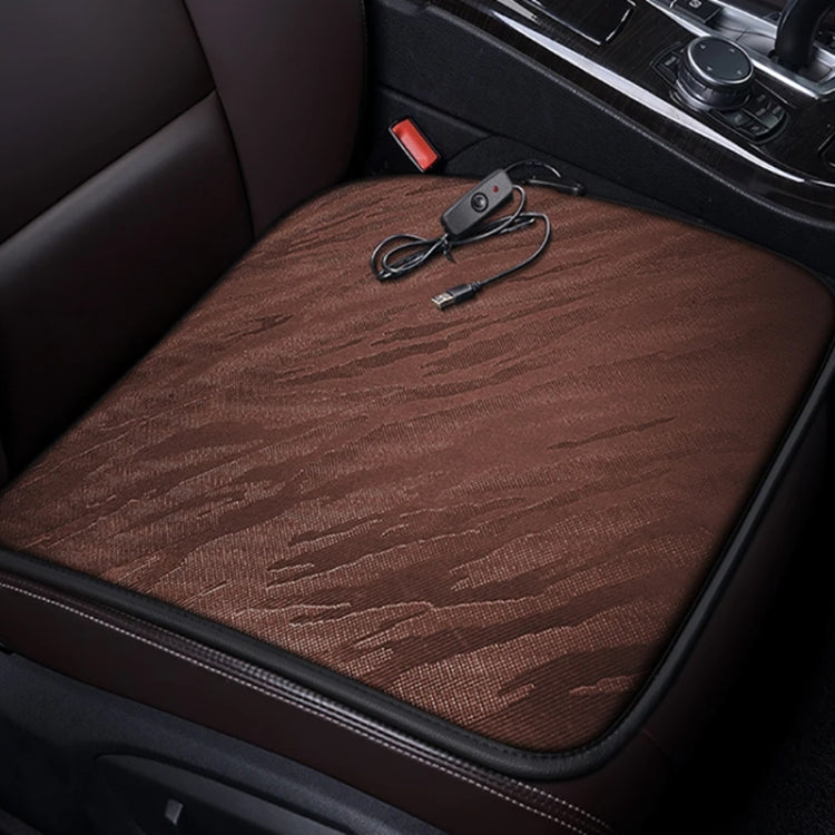5V Car USB Interface Electric Heating Seat Cushion, Color: Gray - Seat Accessories by PMC TechLife | Online Shopping South Africa | PMC TechLife | Buy Now Pay Later Mobicred