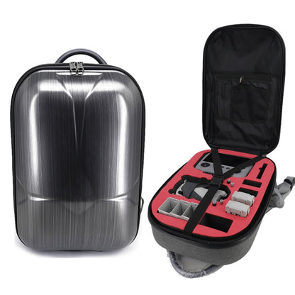 For DJI Mini 4 Pro Drone Storage Bag Carbon Fiber Backpack, Spec: Brushed Style - Backpacks & Bags by PMC Jewellery | Online Shopping South Africa | PMC Jewellery | Buy Now Pay Later Mobicred