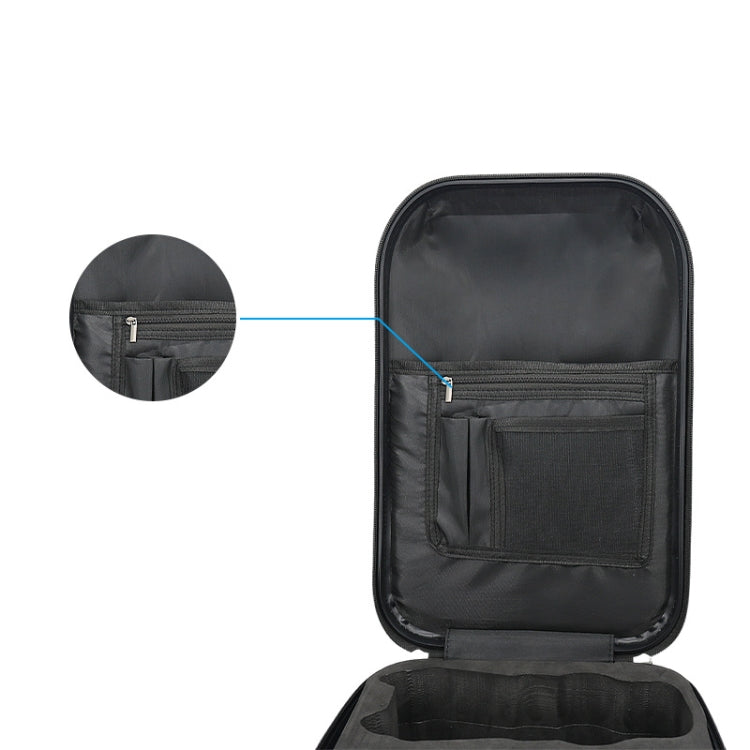 For DJI Mini 4 Pro Drone Storage Bag Carbon Fiber Backpack, Spec: Brushed Style - Carry Cases & Bags by PMC TechLife | Online Shopping South Africa | PMC TechLife | Buy Now Pay Later Mobicred