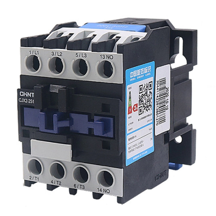 CHNT CJX2-2510 25A 220V Silver Alloy Contacts Multi-Purpose Single-Phase AC Contactor - Relays by CHNT | Online Shopping South Africa | PMC TechLife | Buy Now Pay Later Mobicred