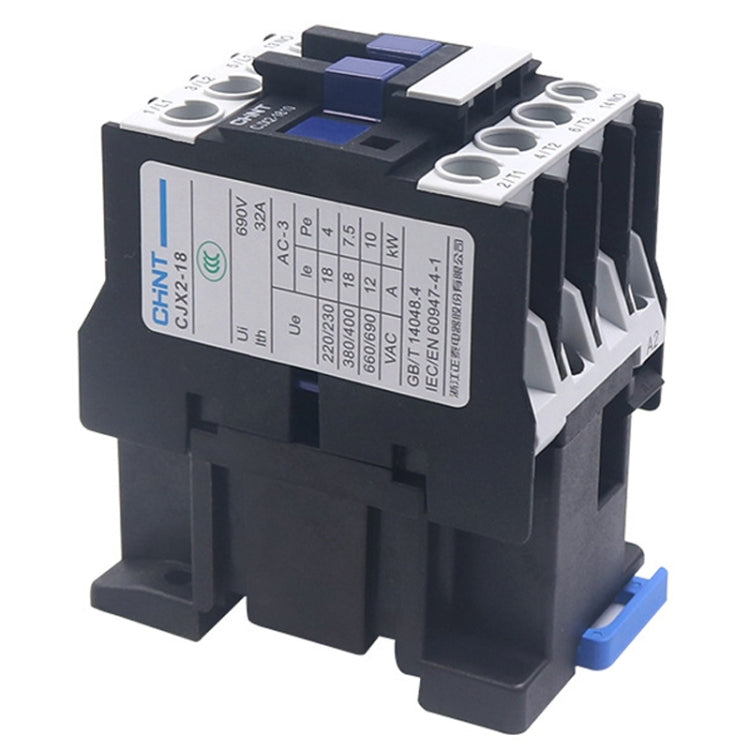 CHNT CJX2-0910 9A 220V Silver Alloy Contacts Multi-Purpose Single-Phase AC Contactor - Relays by CHNT | Online Shopping South Africa | PMC TechLife | Buy Now Pay Later Mobicred