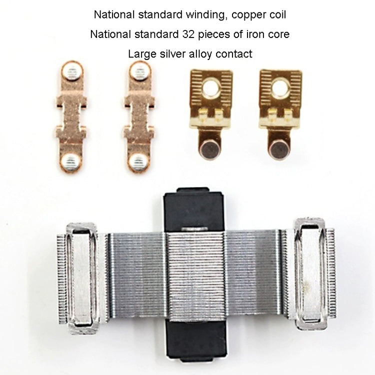 CHNT CJX2-0901 9A 220V Silver Alloy Contacts Multi-Purpose Single-Phase AC Contactor - Relays by CHNT | Online Shopping South Africa | PMC TechLife | Buy Now Pay Later Mobicred