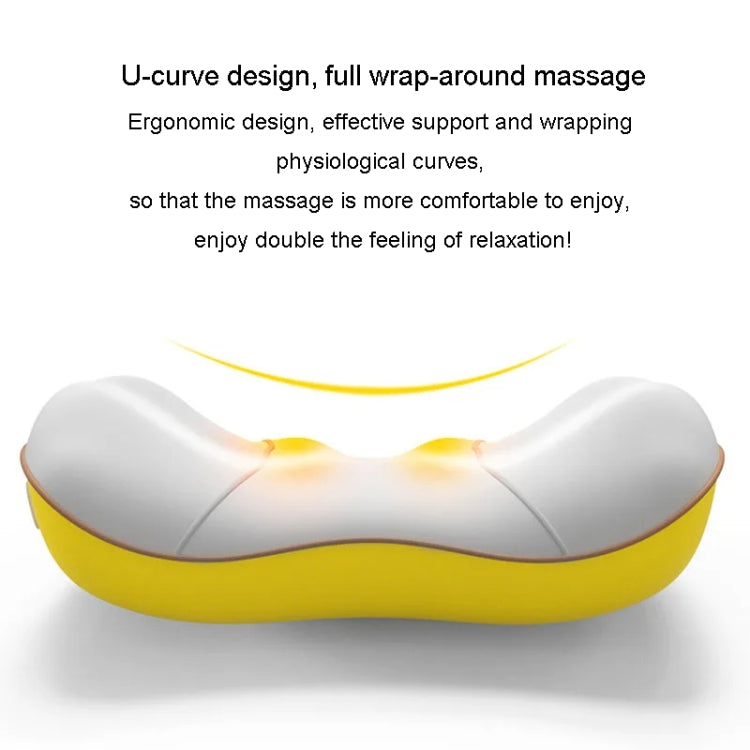 Waist And Back Massager Lumbar Vertebra Car Neck Massage Pillow, Specification: Wired Model Gray - free shipping - PMC TechLife - Order now!