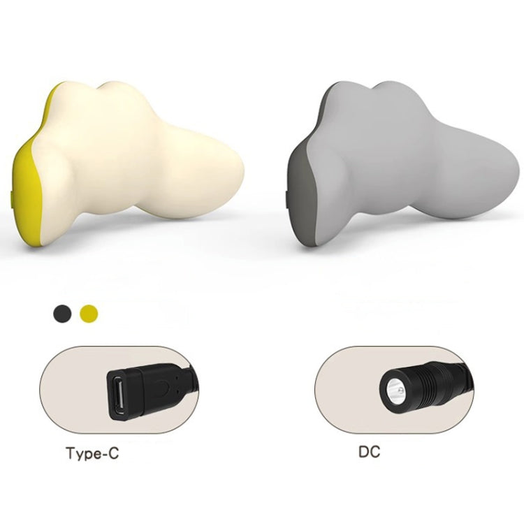 Multi-Function Lumbar Massager Car Cervical Hot Waist Massage Pillow, Specification: Charging Model Gray - free shipping - PMC TechLife - Order now!