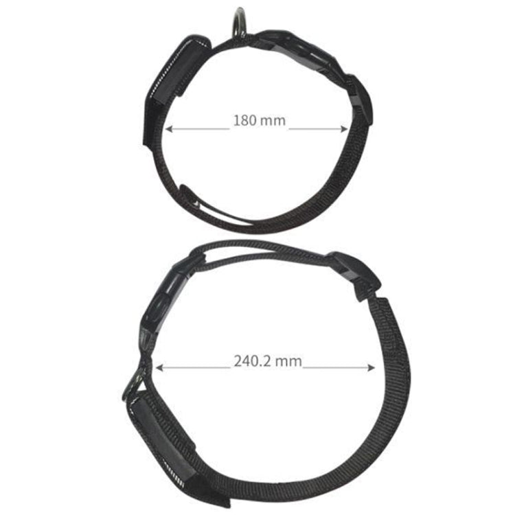 LED Display Pet Collar Rechargeable High Visibility DIY Single Color Collar(Red) - free shipping - PMC TechLife - Order now!