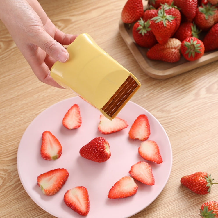 Cup Slicer Strawberry Grape Vegetable Slicing Tool Kitchen Gadget(Green) - free shipping - PMC TechLife - Order now!